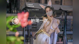 卡哇伊眼镜框妹子，丰满胸部乳沟很深，隔着内裤自慰，阴户很肥，自慰器刺激阴蒂和阴唇