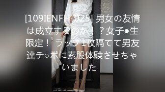 [109IENFH-025] 男女の友情は成立するのか！？女子●生限定！ ラップ1枚隔てて男友達チ○ポに素股体験させちゃいました♪