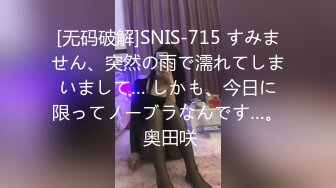 [无码破解]SNIS-715 すみません、突然の雨で濡れてしまいまして… しかも、今日に限ってノーブラなんです…。 奥田咲