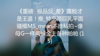 《重磅☛极品反_差》露脸才是王道！推_特高颜巨乳平面骚模MS_mean不雅私拍~像母G一样伺候金主各种啪啪 (15)