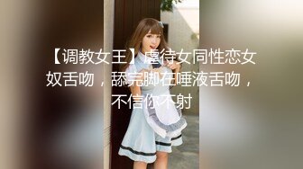 【调教女王】虐待女同性恋女奴舌吻，舔完脚在唾液舌吻，不信你不射