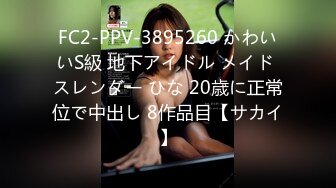 FC2-PPV-3895260 かわいいS級 地下アイドル メイド スレンダー ひな 20歳に正常位で中出し 8作品目【サカイ】