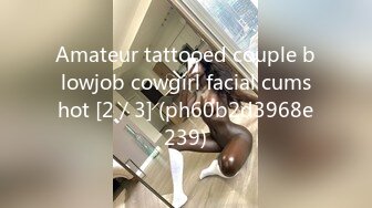 Amateur tattooed couple blowjob cowgirl facial cumshot [2／3] (ph60b2d3968e239)