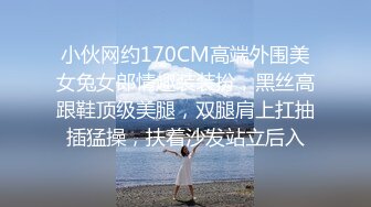 小伙网约170CM高端外围美女兔女郎情趣装装扮，黑丝高跟鞋顶级美腿，双腿肩上扛抽插猛操，扶着沙发站立后入