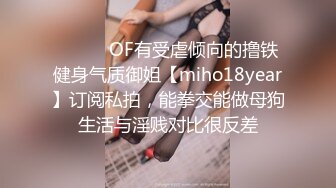 ⚫️⚫️OF有受虐倾向的撸铁健身气质御姐【miho18year】订阅私拍，能拳交能做母狗生活与淫贱对比很反差