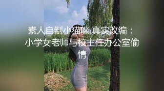 素人自制小猫咪 真实改编：小学女老师与校主任办公室偷情