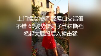 上门操女技师 舔屌口交活很不错 69姿势揉奶子丝袜撕裆 翘起大屁股后入撞击猛